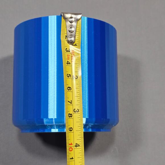 Aquaponic Aquarium Wicking Planter Pot White Blue Self Watering Fish Tank Decor - Picture 9 of 16